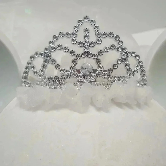 {Disney Parks} Authentic Bridal Minnie Mouse Hat - Adult Women's - Picture 4 of 13